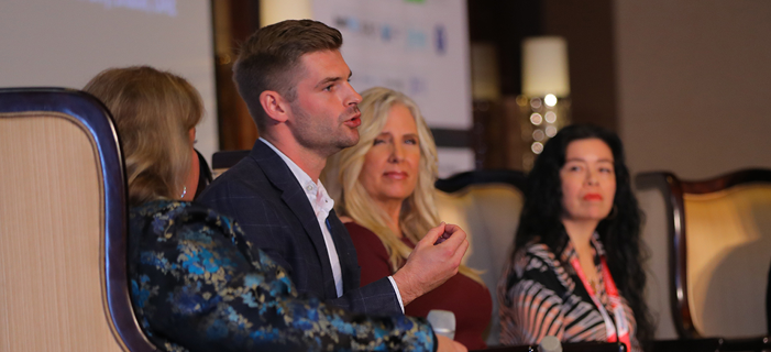 Panel discussion with six speakers